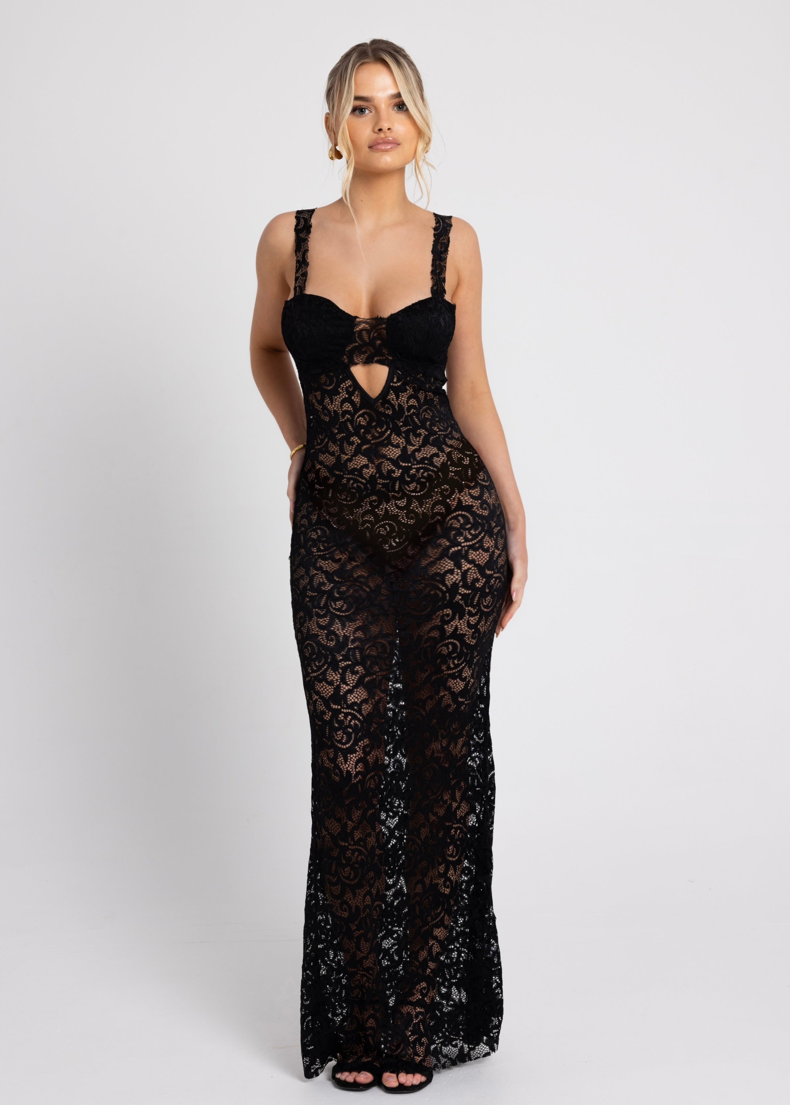 THE FIA LACE DRESS