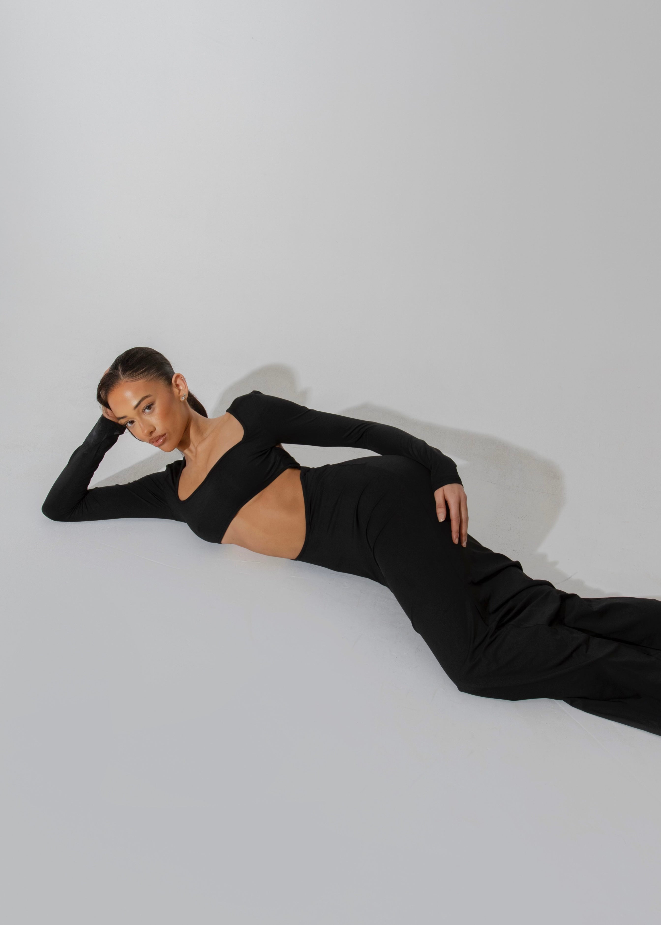 ZARELA BLACK MAXI DRESS