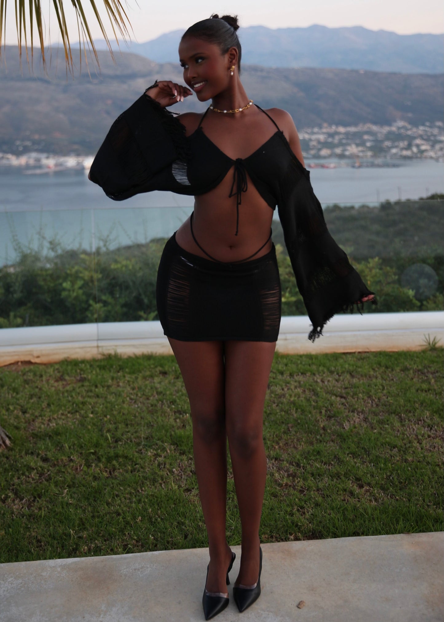 ALIANA - Black Two Piece