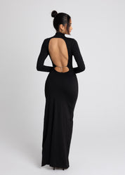 The Open Back Maxi Dress