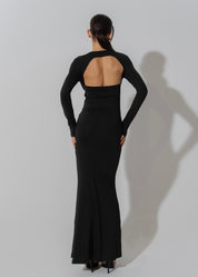 ZARELA BLACK MAXI DRESS