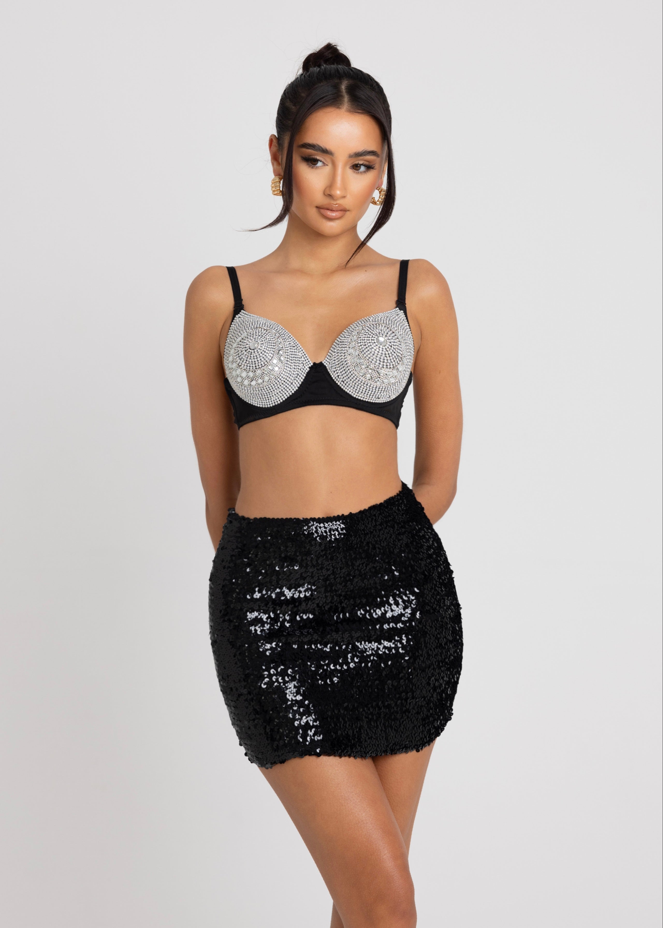 THE X0EY MINI SKIRT