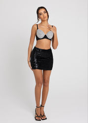 THE X0EY MINI SKIRT