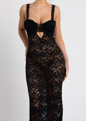 THE FIA LACE DRESS