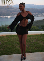 ALIANA - Black Two Piece