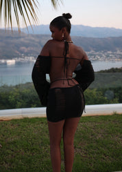 ALIANA - Black Two Piece