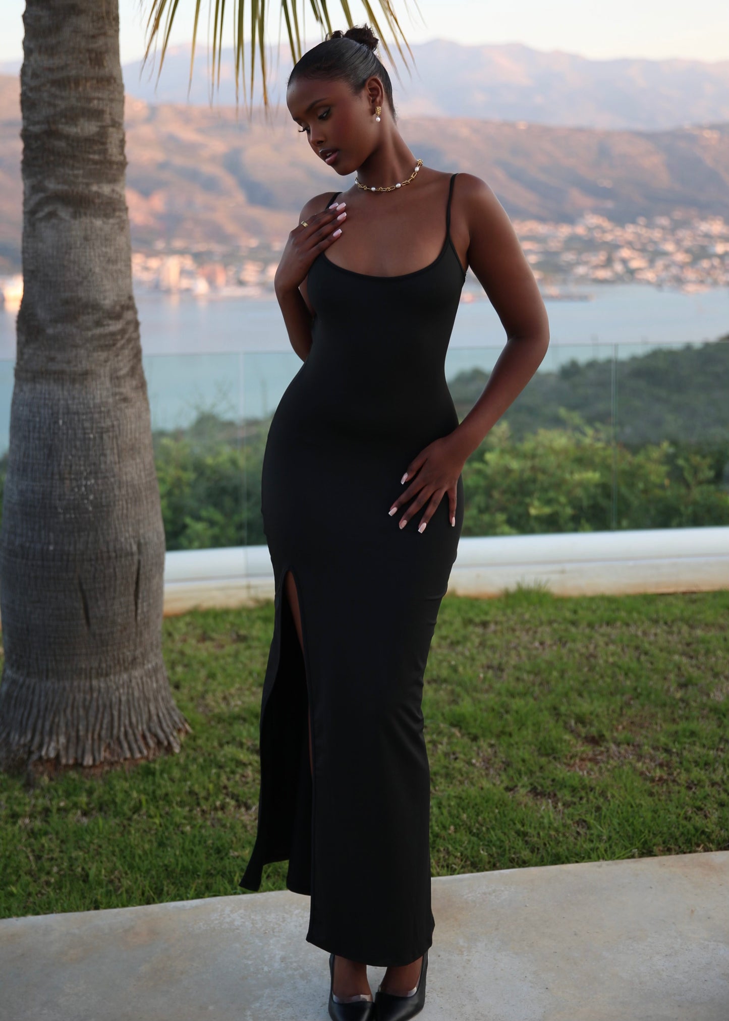 CECE - Black Maxi Dress