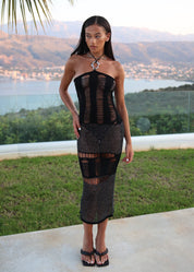KATYA - Black Maxi Dress