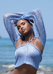 ZENAIDA - Blue Two Piece