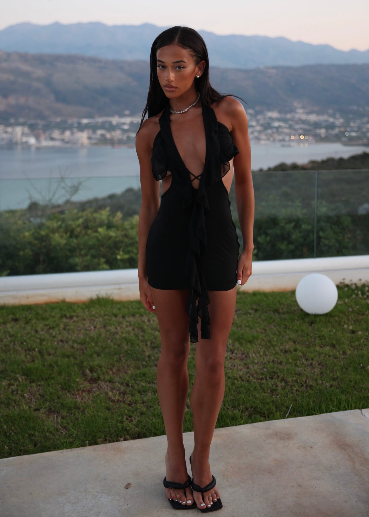 FERN - Black Mini Dress