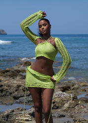 ZENAIDA - Green Two Piece