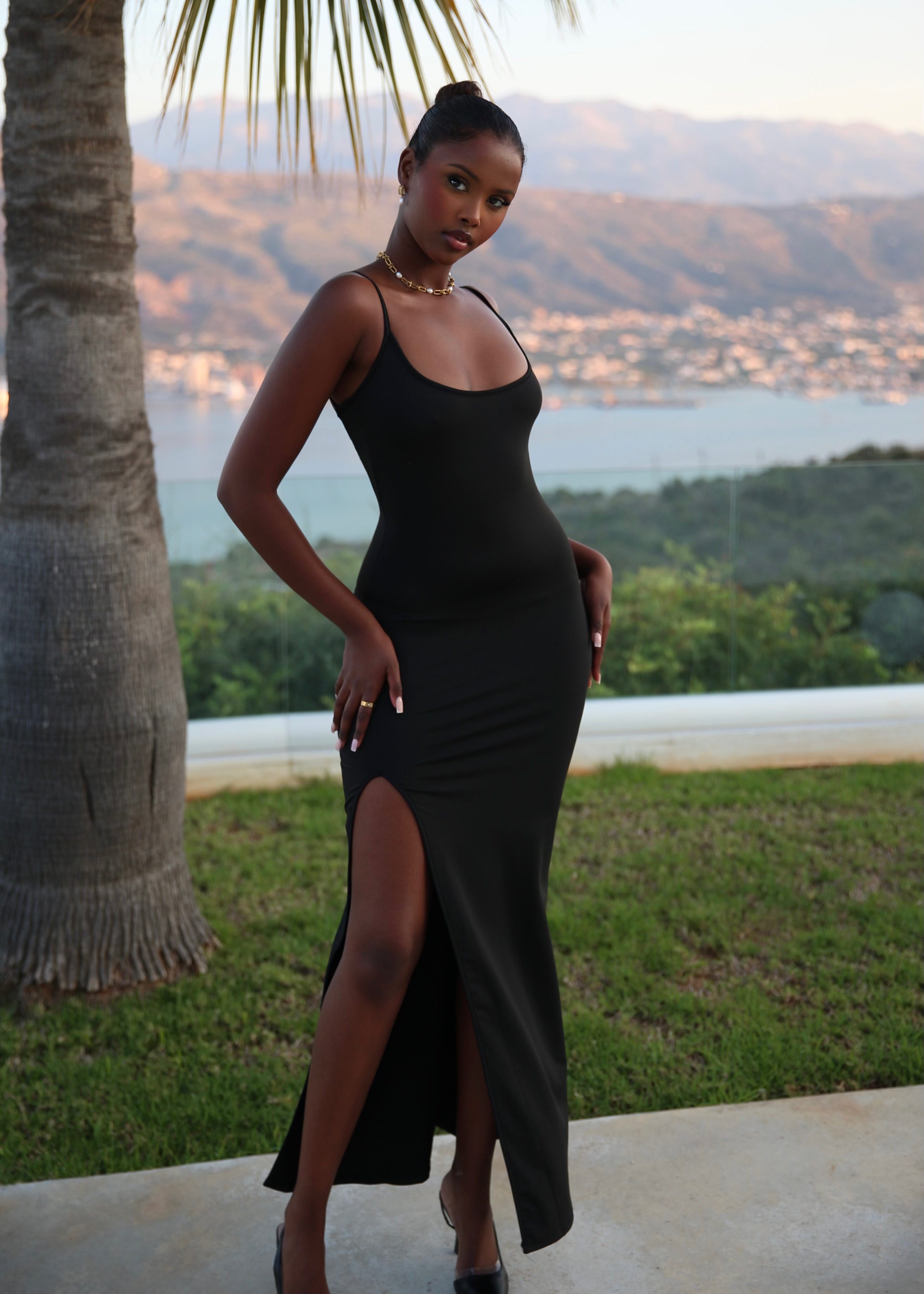 CECE - Black Maxi Dress