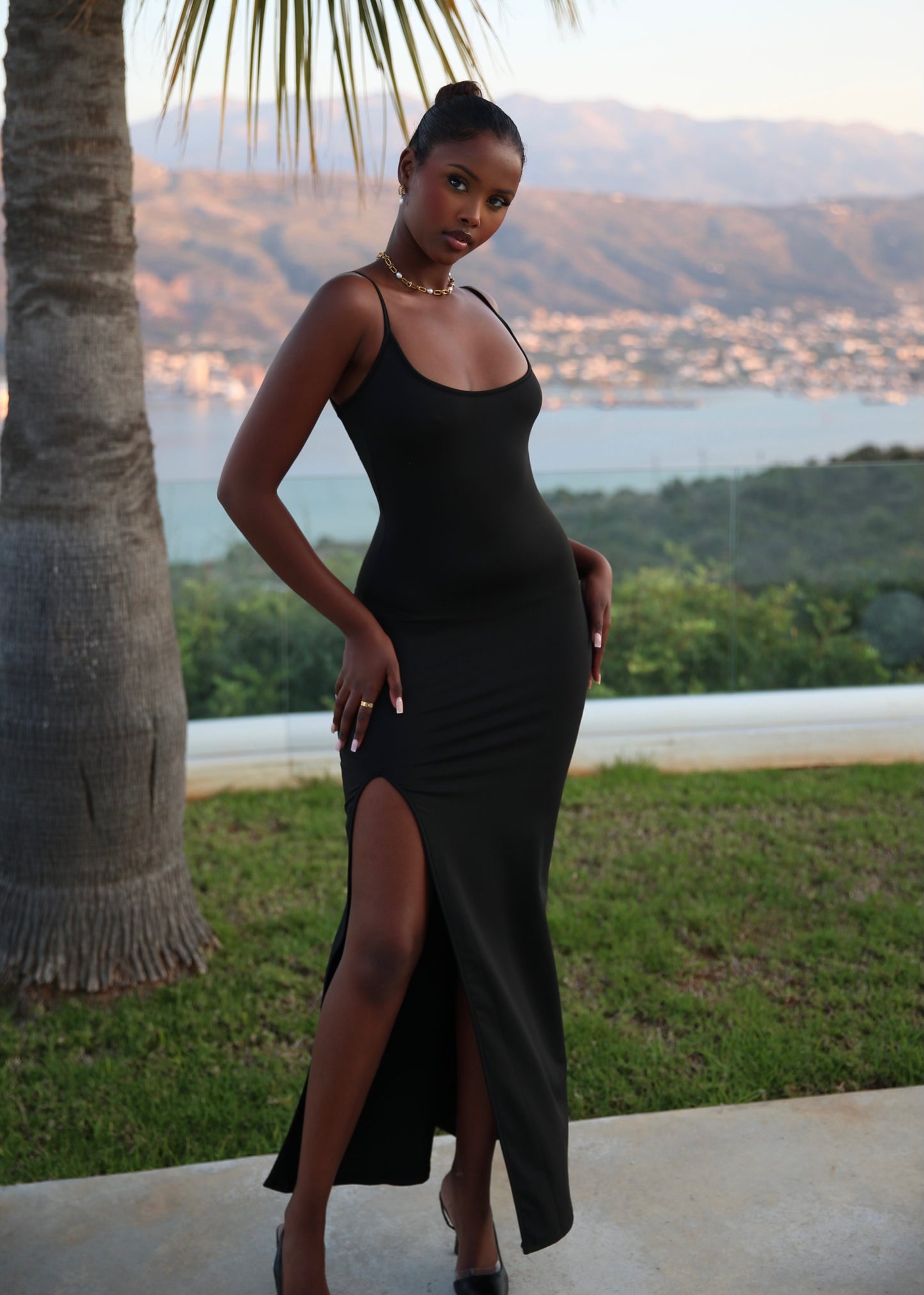CECE - Black Maxi Dress