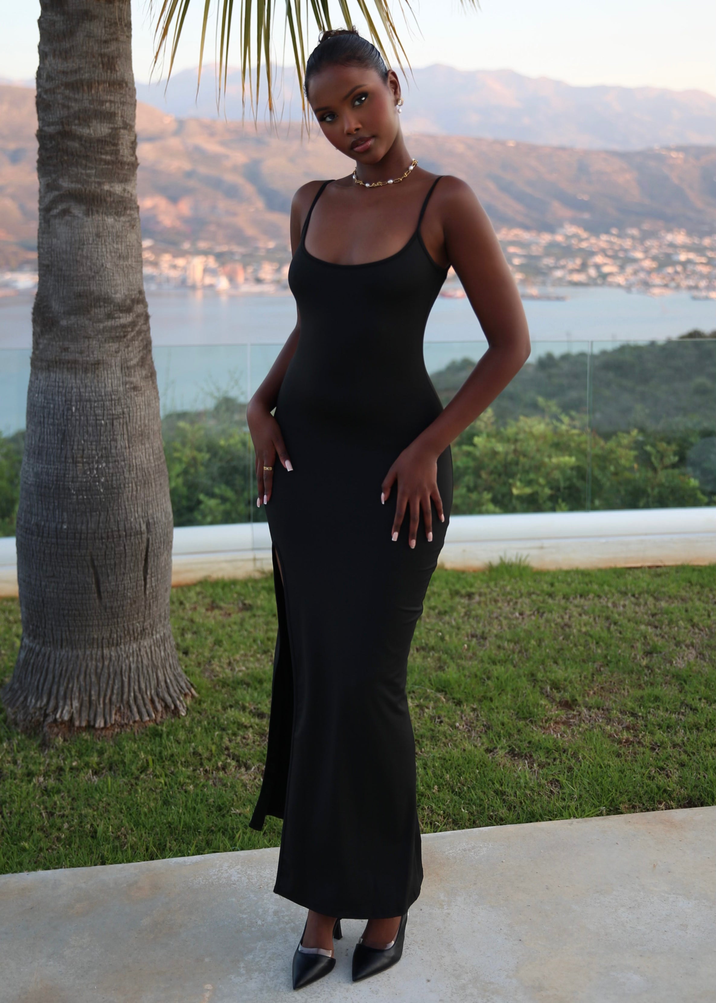 CECE - Black Maxi Dress