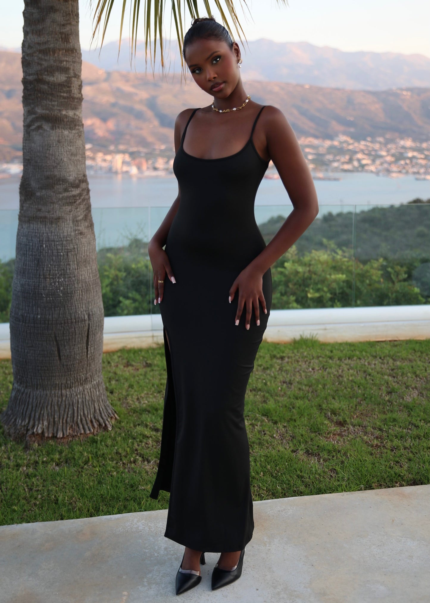 CECE - Black Maxi Dress