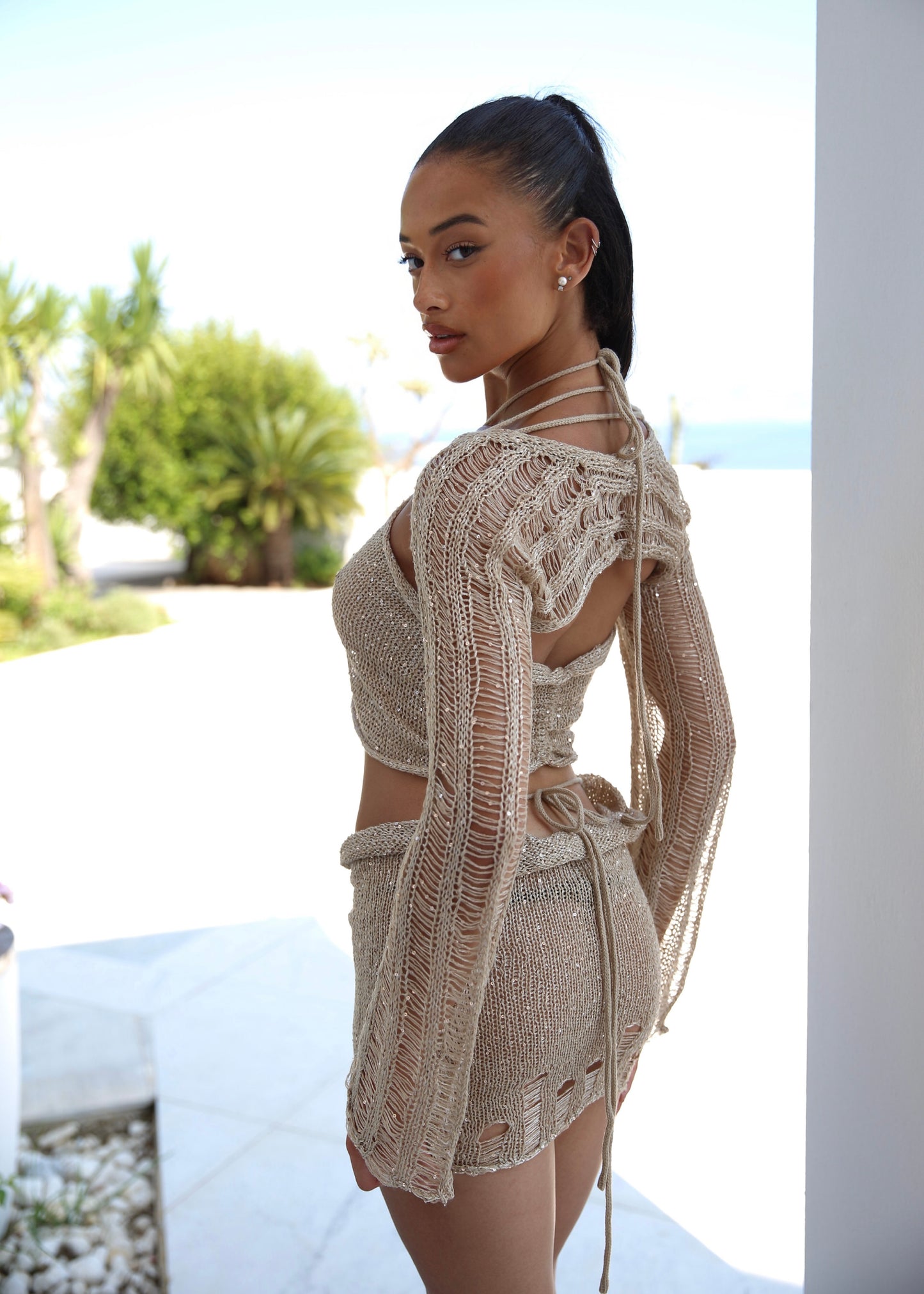 ZENAIDA - Brown Two Piece