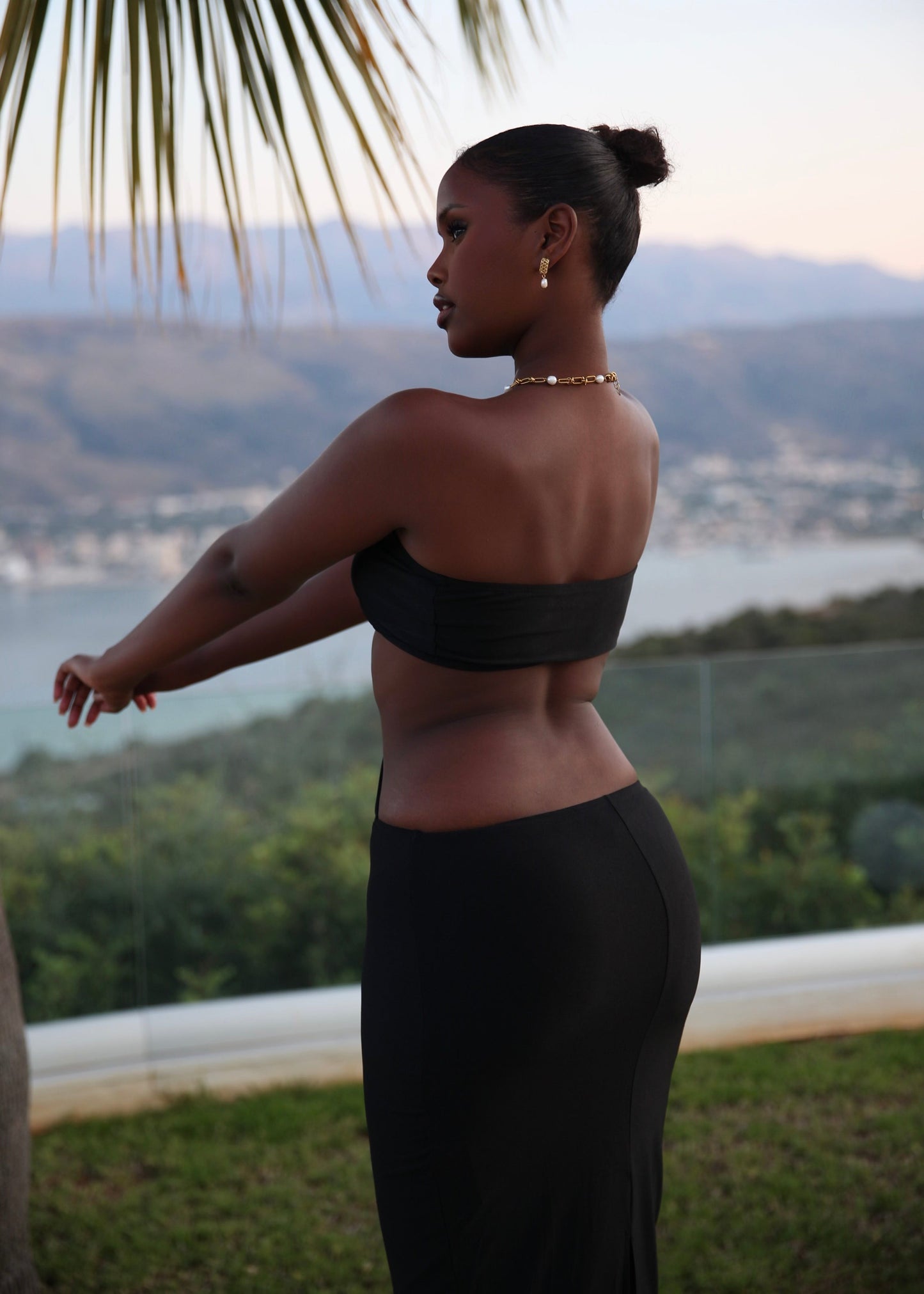 SIBYL - Black Midi Dress