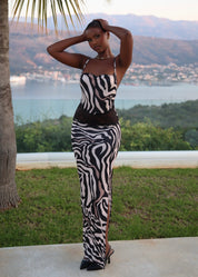 GEE - Zebra Maxi Dress