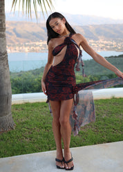 SIOBHAN - Black Mini Dress