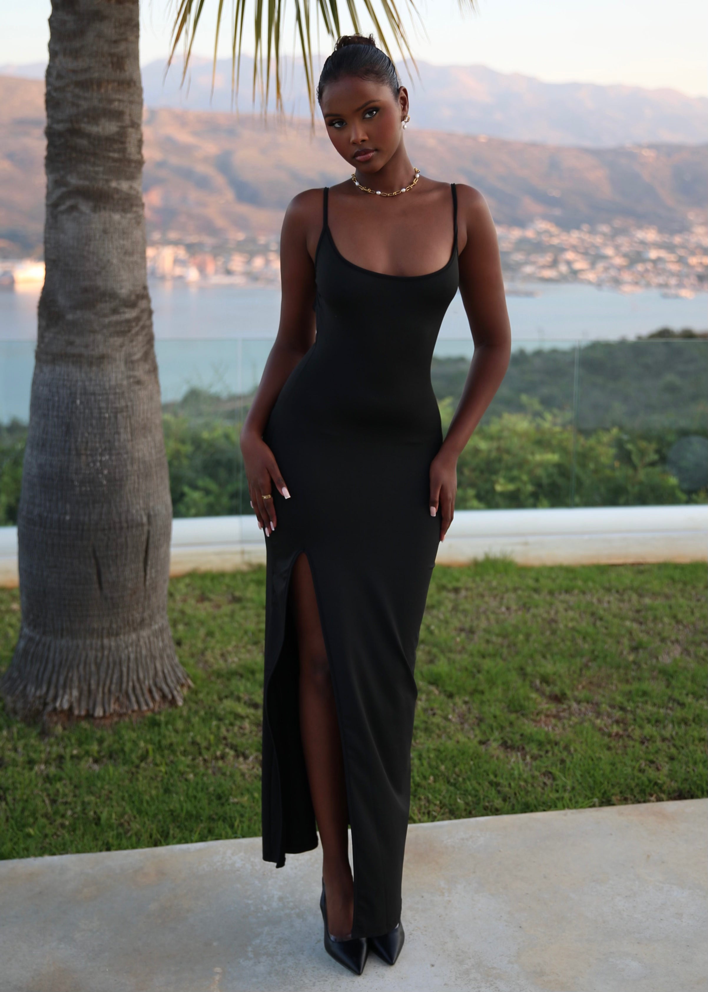 CECE - Black Maxi Dress