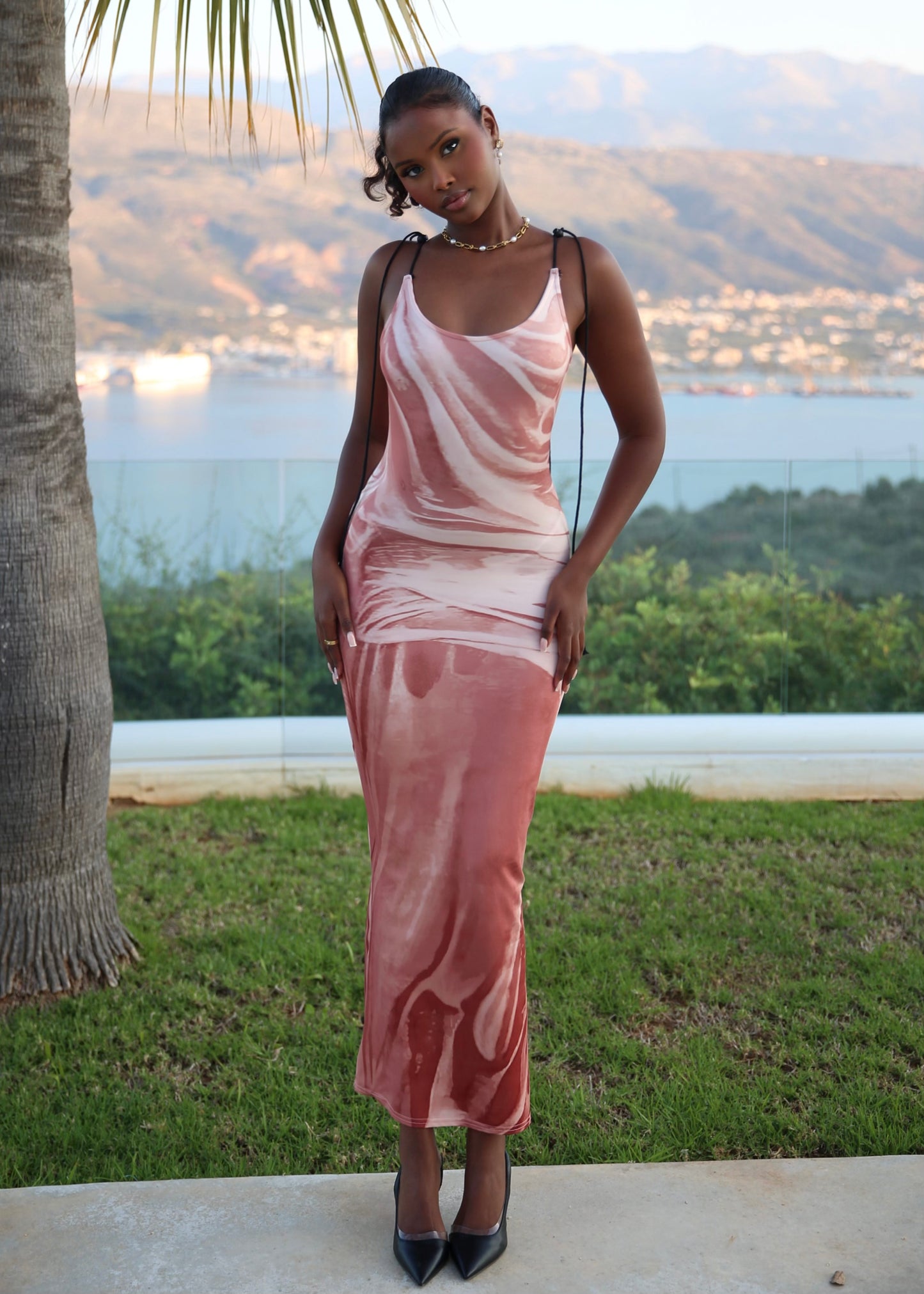 TALULLA - Blush Maxi Dress