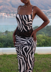 GEE - Zebra Maxi Dress