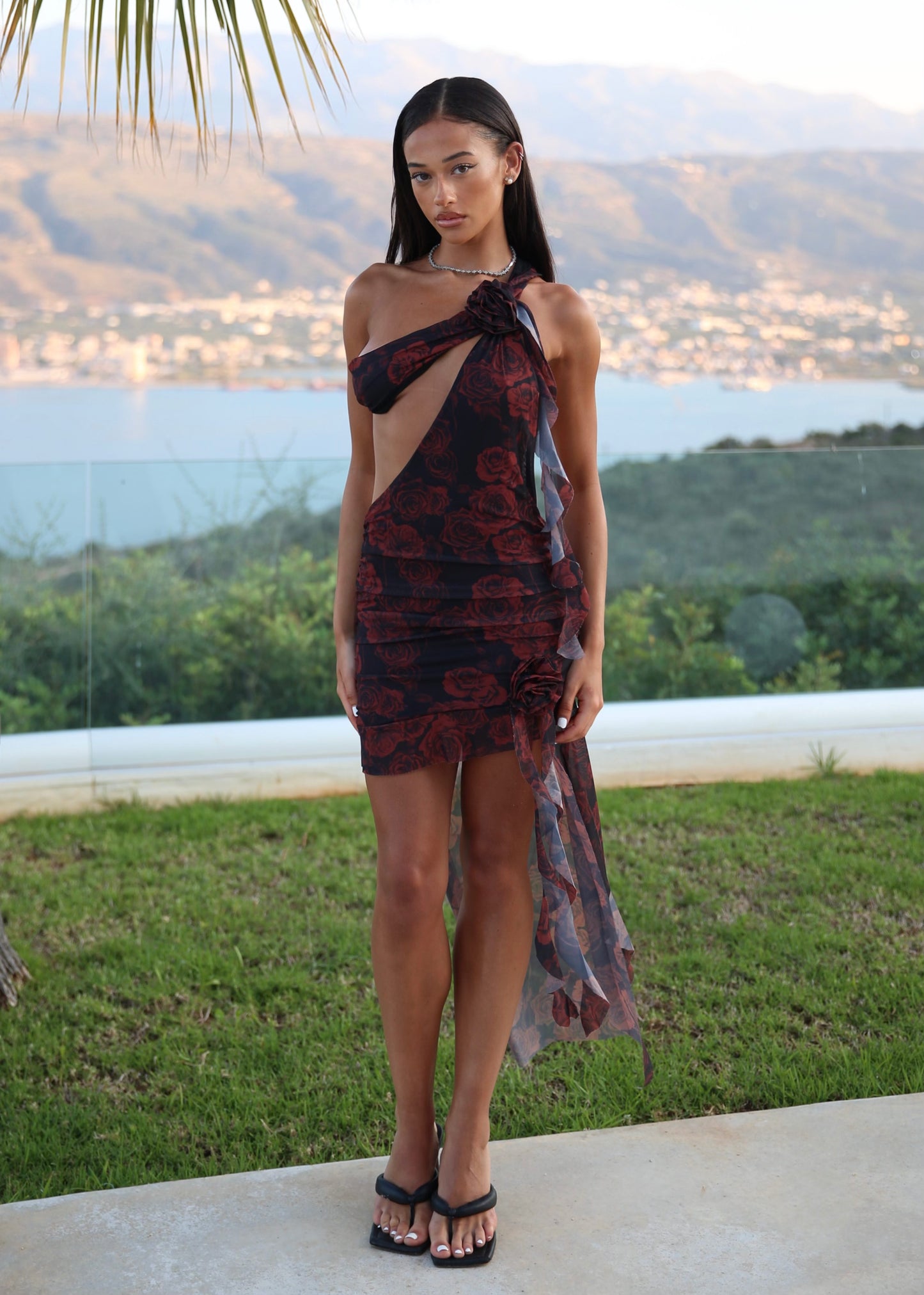 SIOBHAN - Black Mini Dress