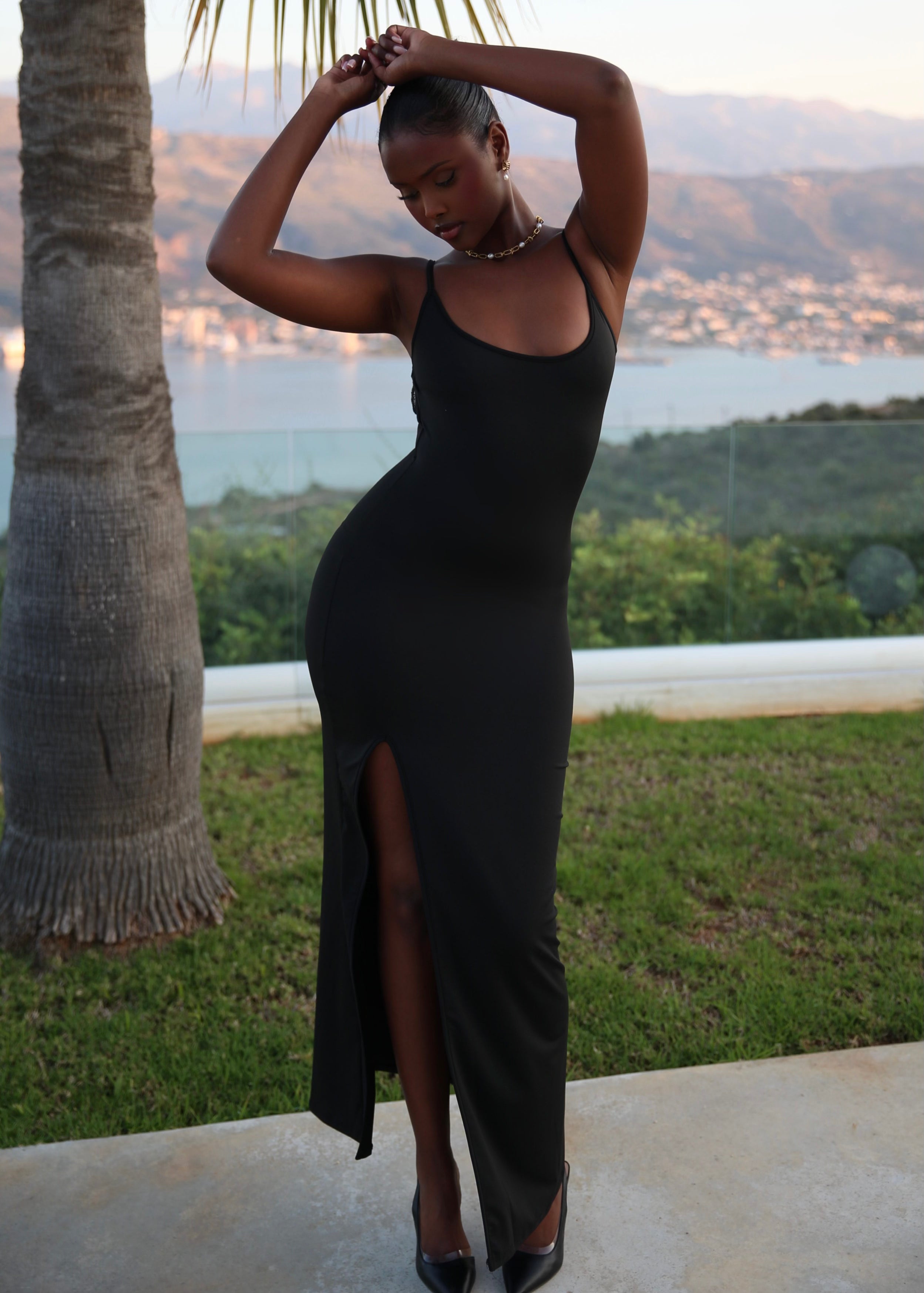 CECE - Black Maxi Dress