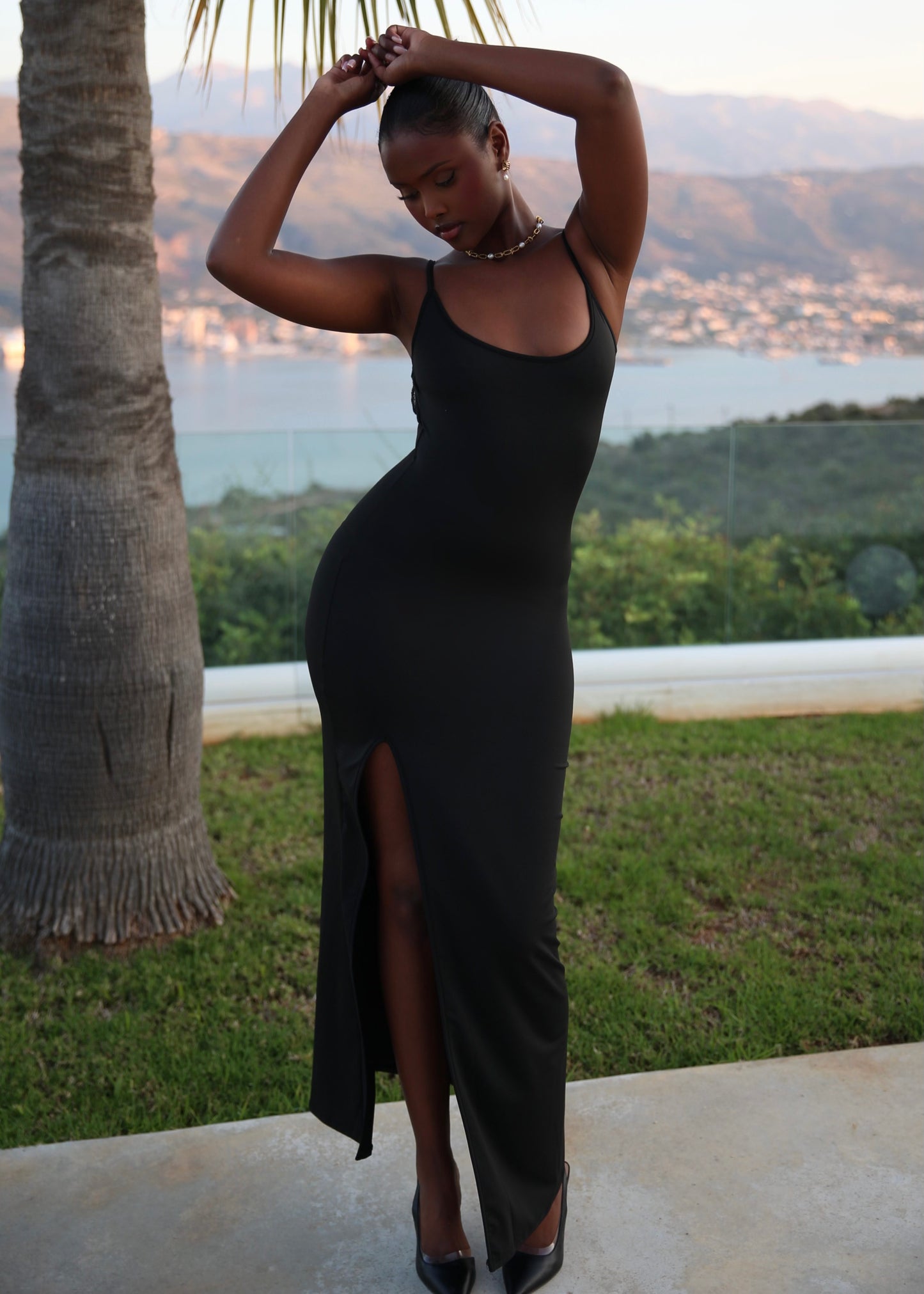 CECE - Black Maxi Dress