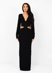 CHANTELLA - Black Maxi Dress