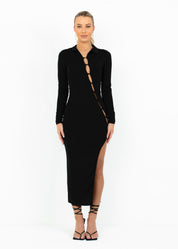 ANGEL - Black Maxi Dress