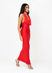 MARIELLA - Red Maxi Dress