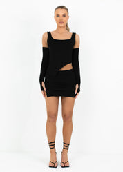 KAI - Black Two Piece Dress - SALE