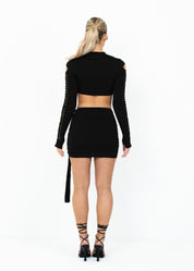 CAMI - Black Cut Out Two Piece