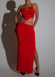 CALISTA - Red Two Piece