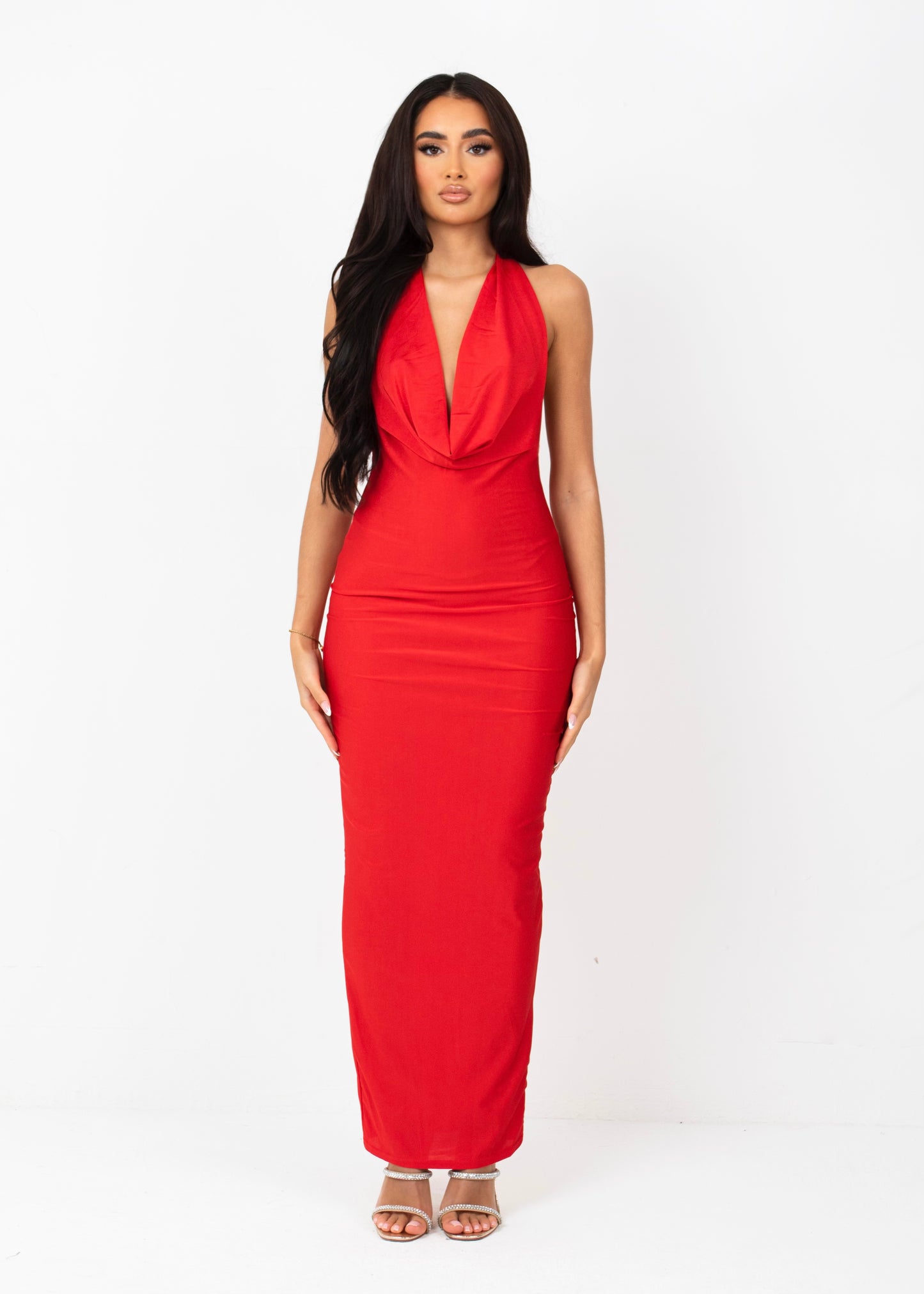 MARIELLA - Red Maxi Dress