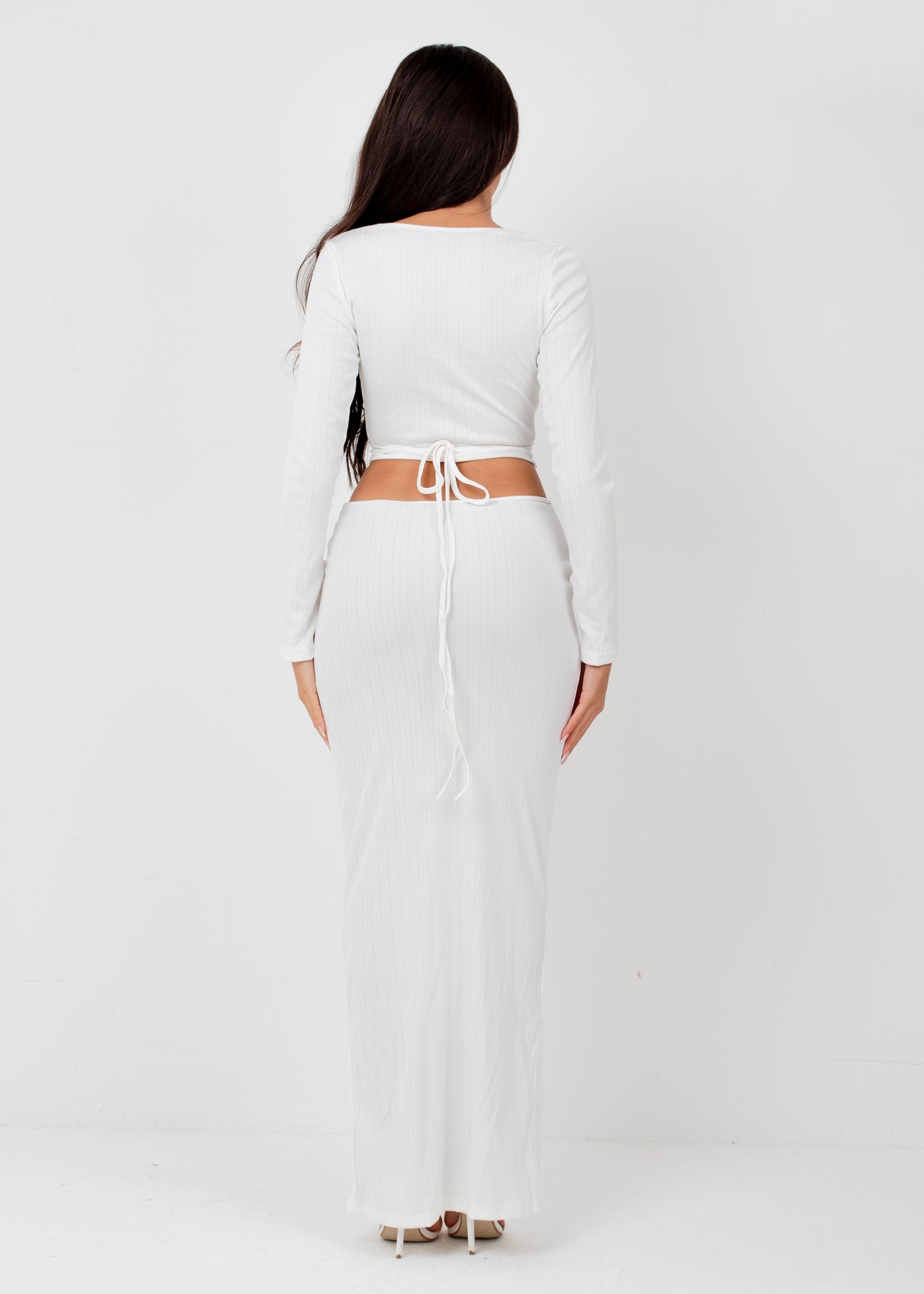 CHANTELLA - White Maxi Dress