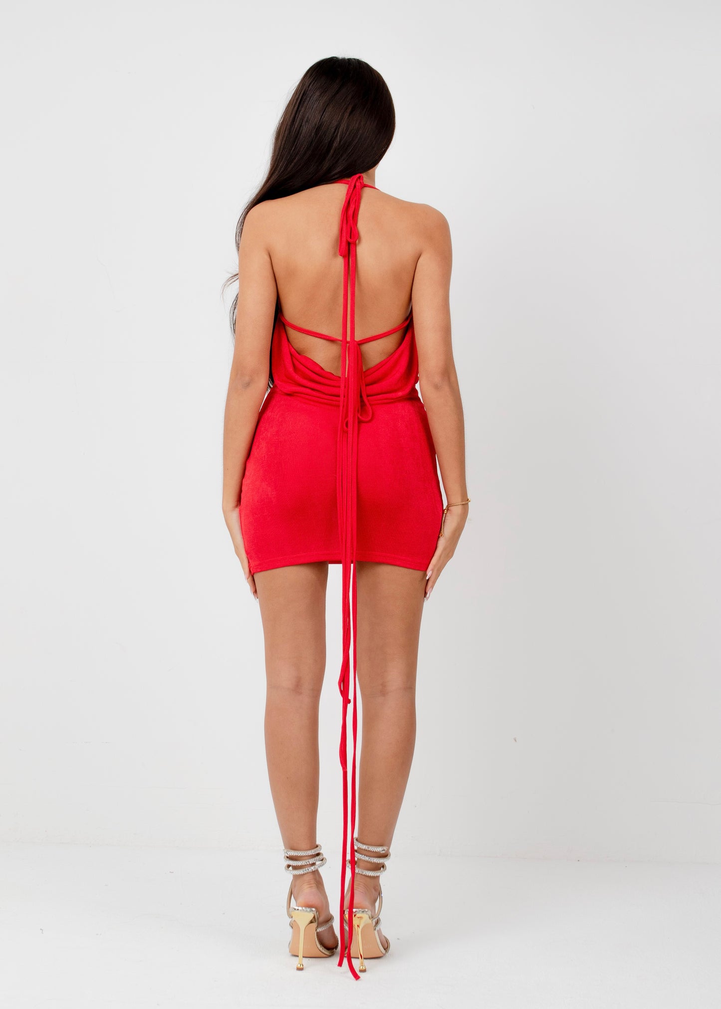 CAMILLA - Red Mini Dress