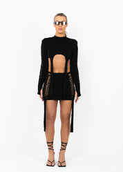 CAMI - Black Cut Out Two Piece